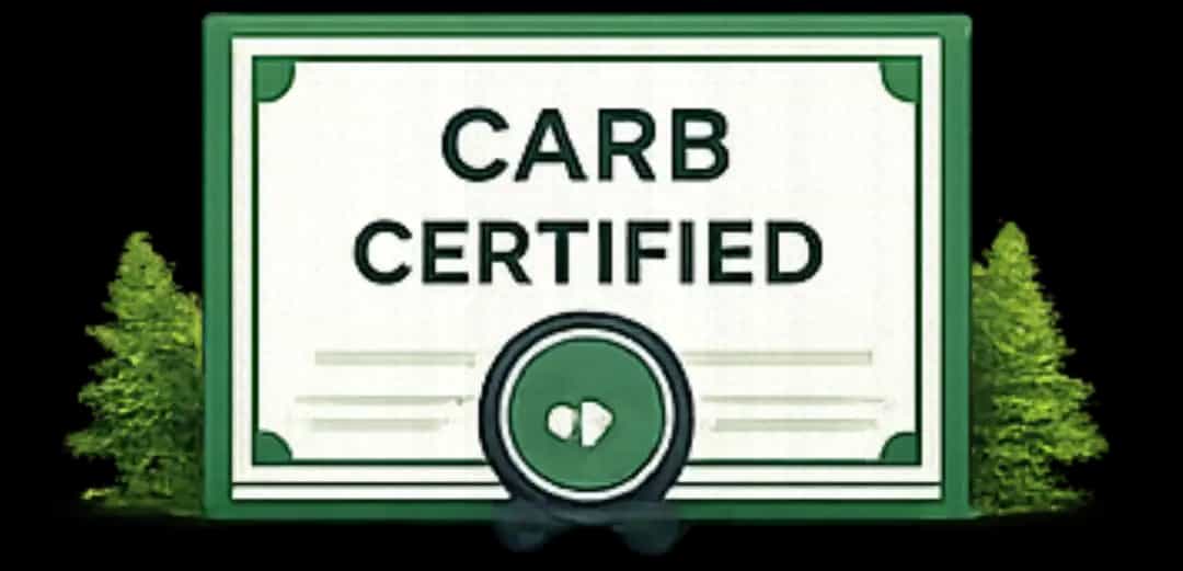 CARB certification paperwork after a passed Clean Truck Check