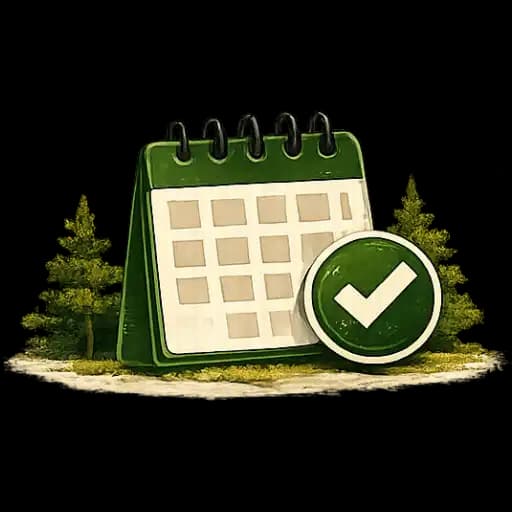 Calendar for booking a CARB emissions testing appointment
