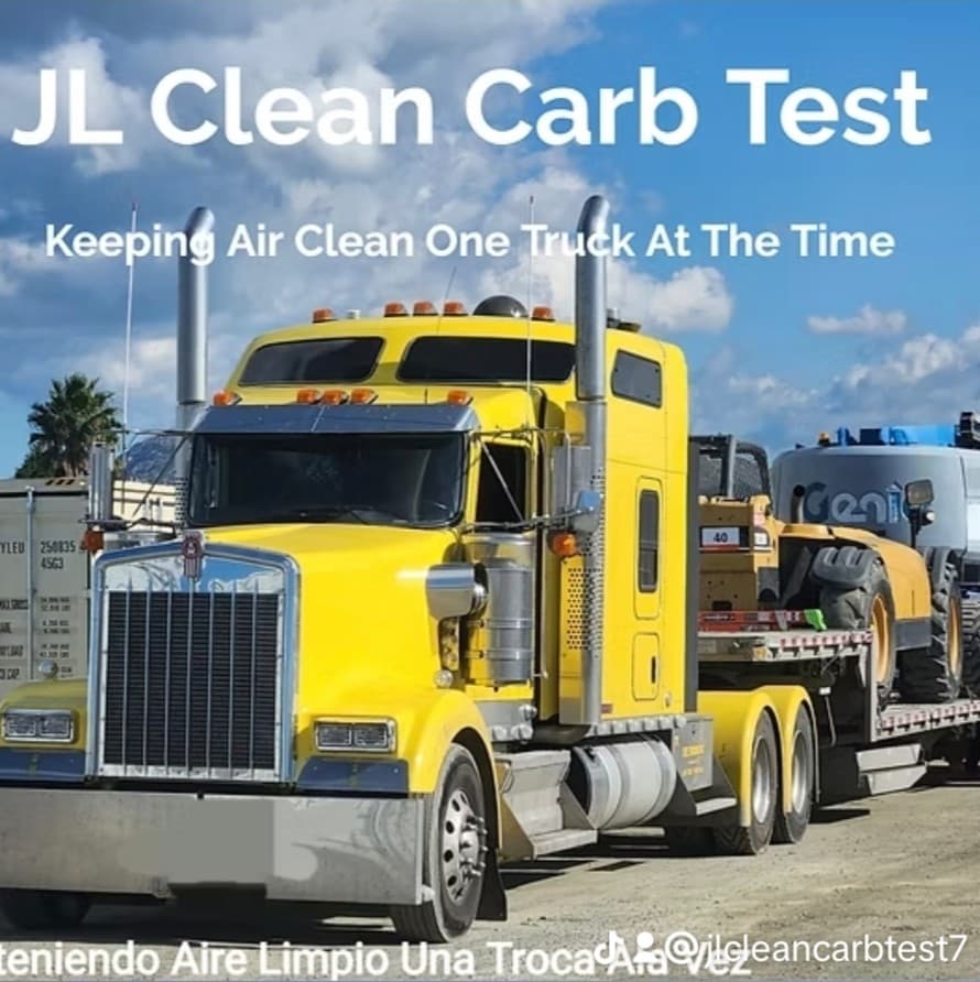 JL Clean Carb Test, CARB-certified tester in Irvine, CA